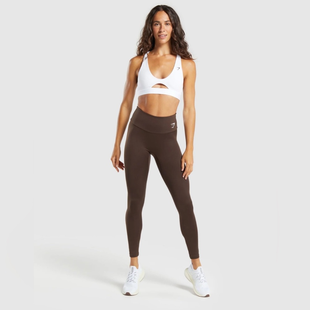 GYMSHARK TRAINING LEGGINGS Size Small Color Brown
